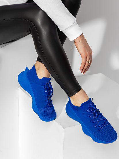 Încălțăminte sneakers albastru dame Bolf G23