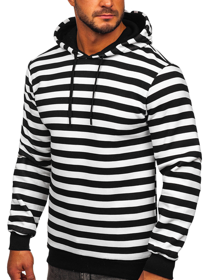 Hanorac alb cu imprimeu Bolf 141029