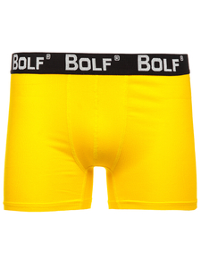 Boxeri galben-neon Bolf 0953-2P 2 PACK