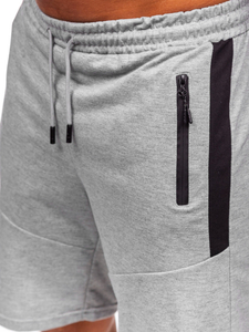 Pantaloni de trening pentru bărbați gri Bolf 8K1500