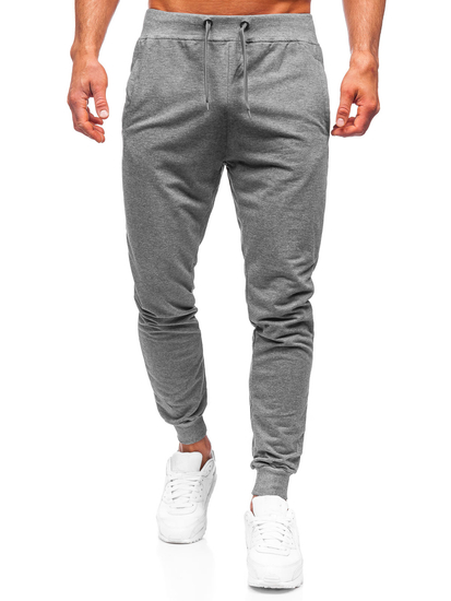 Pantaloni joggers grafit Bolf 68K10001