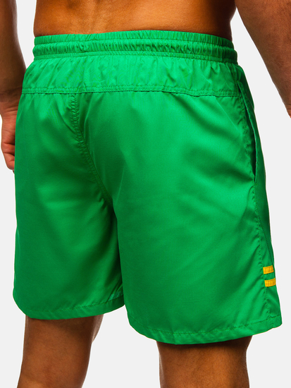Pantaloni scurți de baie bărbătești verzi Bolf QD29