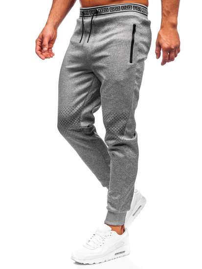 Pantaloni joggers gri Bolf HM383
