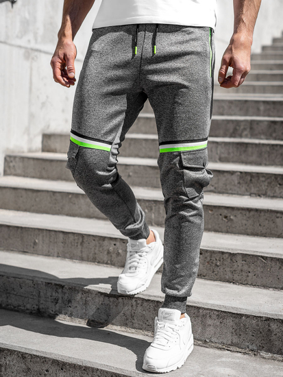 Pantaloni joggers grafit Bolf K10276