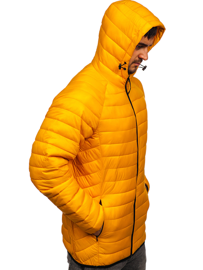 Geacă galbenă matlasată Bolf 13021