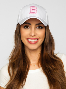 Șapcă cu cozoroc albă Bolf CZ06