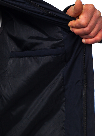 Geacă bleumarin matlasată Bolf 22M305