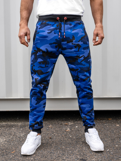 Pantaloni de trening army-bleumarin Bolf KZ15A