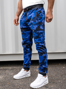 Pantaloni de trening army-bleumarin Bolf KZ15A