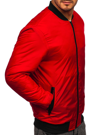 Geacă bomber roșie Bolf AK95