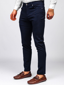 Palton chinos bleumarin Bolf 0004