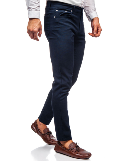 Palton chinos bleumarin Bolf 0004