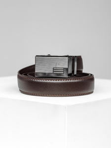 Curea bărbătească din piele maro Bolf C011