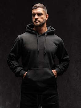 Hanorac cangur negru Bolf 2009A1