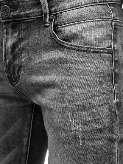 Blugi negri scurți Bolf KG3753A