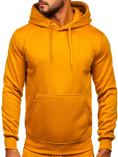 Costum de training camel cu glugă Bolf D003