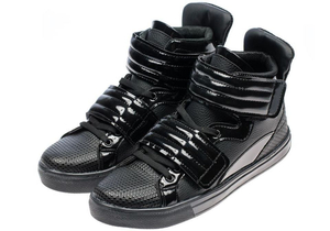 Teniși înalți pentru bărbat negri Bolf 3001