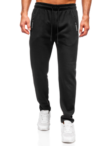 Pantaloni de trening supradimensionați pentru bărbați negri Bolf JX6506