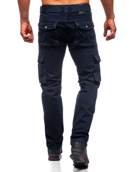 Pantaloni cargo bleumarin bărbați Bolf 1672
