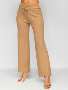 Compleu camel tricotaj dame Bolf J51928AB