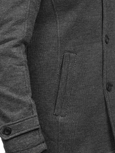 Palton de iarnă gri Bolf 88805