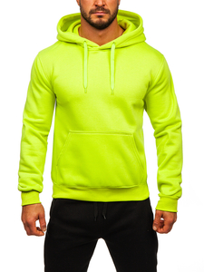 Costum de training cu glugă verde-deschis Bolf D002-72