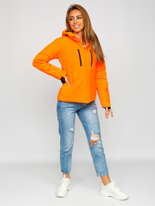 Geacă de iarnă portocaliu sport dame Bolf HH012