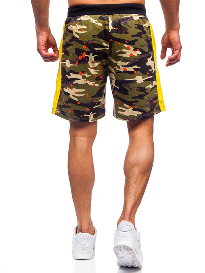 Pantaloni scurți de training verzi Bolf KS2565