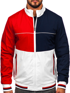 Geacă bomber albă Bolf 84M3003