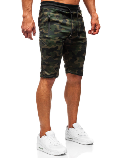 Pantaloni scurți de training army kaki Bolf HL9217