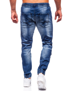 Blugi joggers bleumarin Bolf MP0118BS