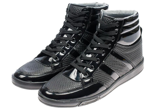 Teniși înalți pentru bărbat negri Bolf 701