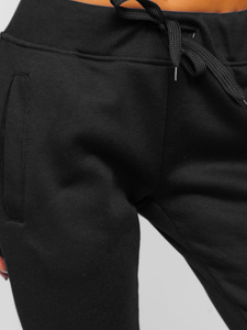 Pantaloni de trening dame negri Bolf CK-01
