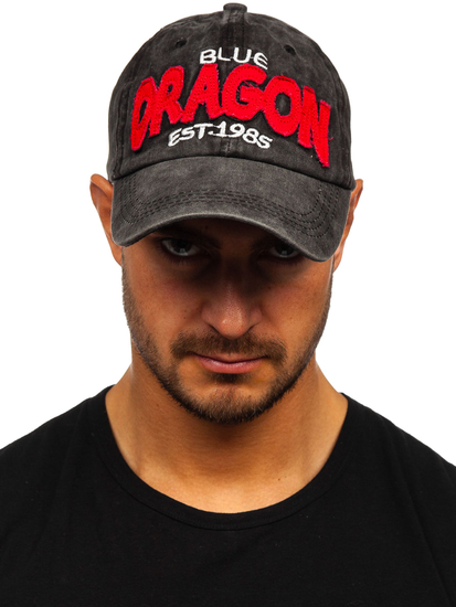 Șapcă cu cozoroc neagră Bolf CZ62