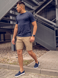 Tricou bleumarin Bolf 8T88A