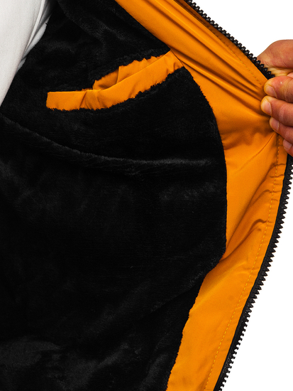 Geacă camel de iarnă matlasată Bolf 6904