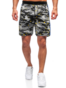 Pantaloni scurți de training gri Bolf KS2579