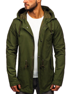 Geacă parka verde Bolf 5391