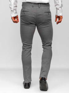 Pantaloni chinos gri Bolf 5000-3