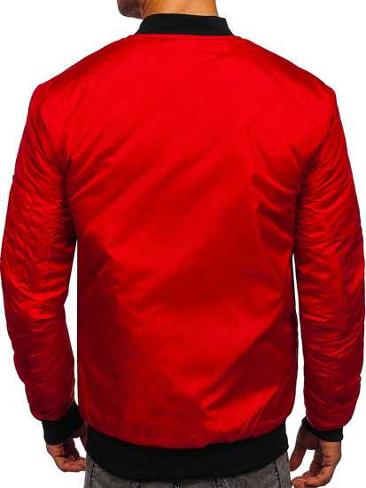 Geacă bomber roșie Bolf AK95