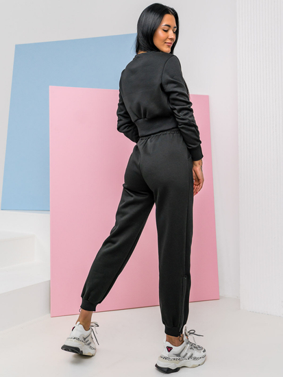 Compleu de training negri oversize dame Bolf 8C78