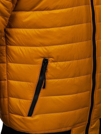 Geacă matlasată bomber camel Bolf MY-02