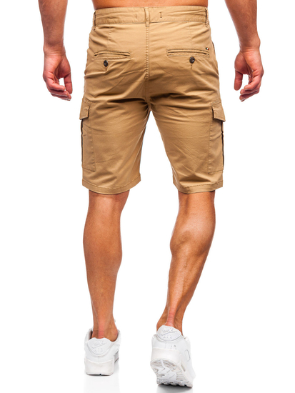 Pantaloni scurți cargo camel Bolf MP0188K