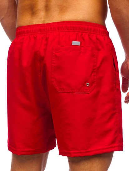 Pantaloni scurți de baie bordo Bolf YW02001