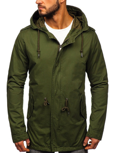 Geacă parka verde Bolf 5391