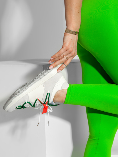 Beżowe buty damskie sportowe Denley 23