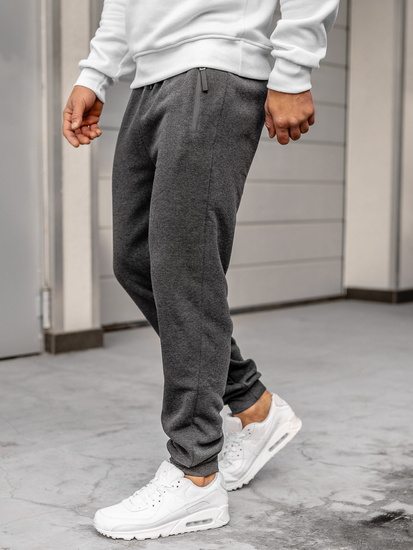 Pantaloni de trening joggers grafit Bolf JX6205A