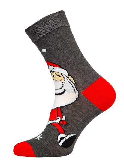 Șosete de Crăciun multicolor-1 Bolf M898-7P-1 7 PACK