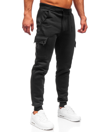 Pantaloni de training cargo grafit Bolf JX325
