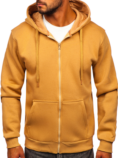 Hanorac maro cu fermoar Bolf 2008